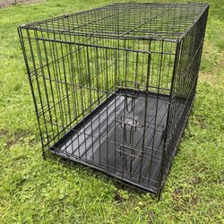 🐾 Prevue Hendryx Large Folding Dog Crate – 36” x 23” x 26” 🐶 Spacious, secure, and easy to fold for travel or storage!