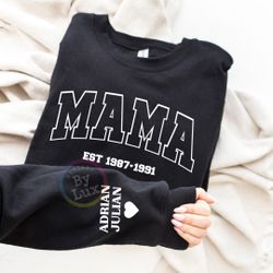Mother’s Day Crewneck Sweatshirts, Sweaters, Gifts, Custom Shirt, Madre
