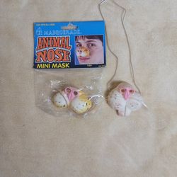 Halloween Costume Animal Noses Mini Mask