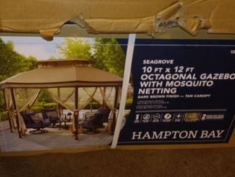 Brand new octagon pergola
