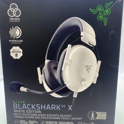 Razer Blackshark V2 X White Edition - Multi-Platform Wired Esport Headset
