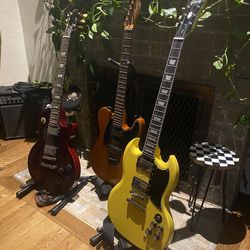 Tv Yellow Gibson SG 