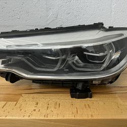 BMW 5 series drivers side left headlight adaptive LED 
