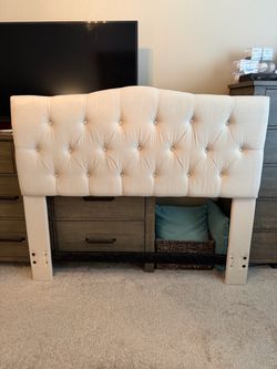Queen bed headboard