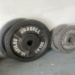 2 Inch Olympic Weight Set With Olympic Barbell 