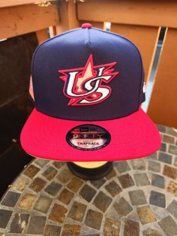 (New) USA World Baseball Classic New Era  Adjustable Snapback Hat
