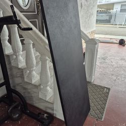 BLACK TABLE TOP 63X25