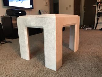 Two Heavy Duty Side Tables