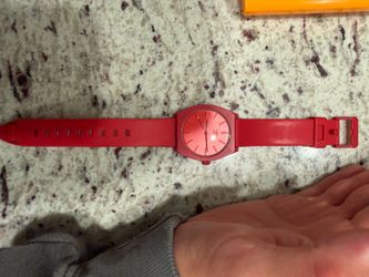 Nixon/ Adidas men’s watch all red