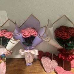 Valentine Bouquet Crotchet