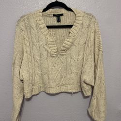 Sweater Crop Top