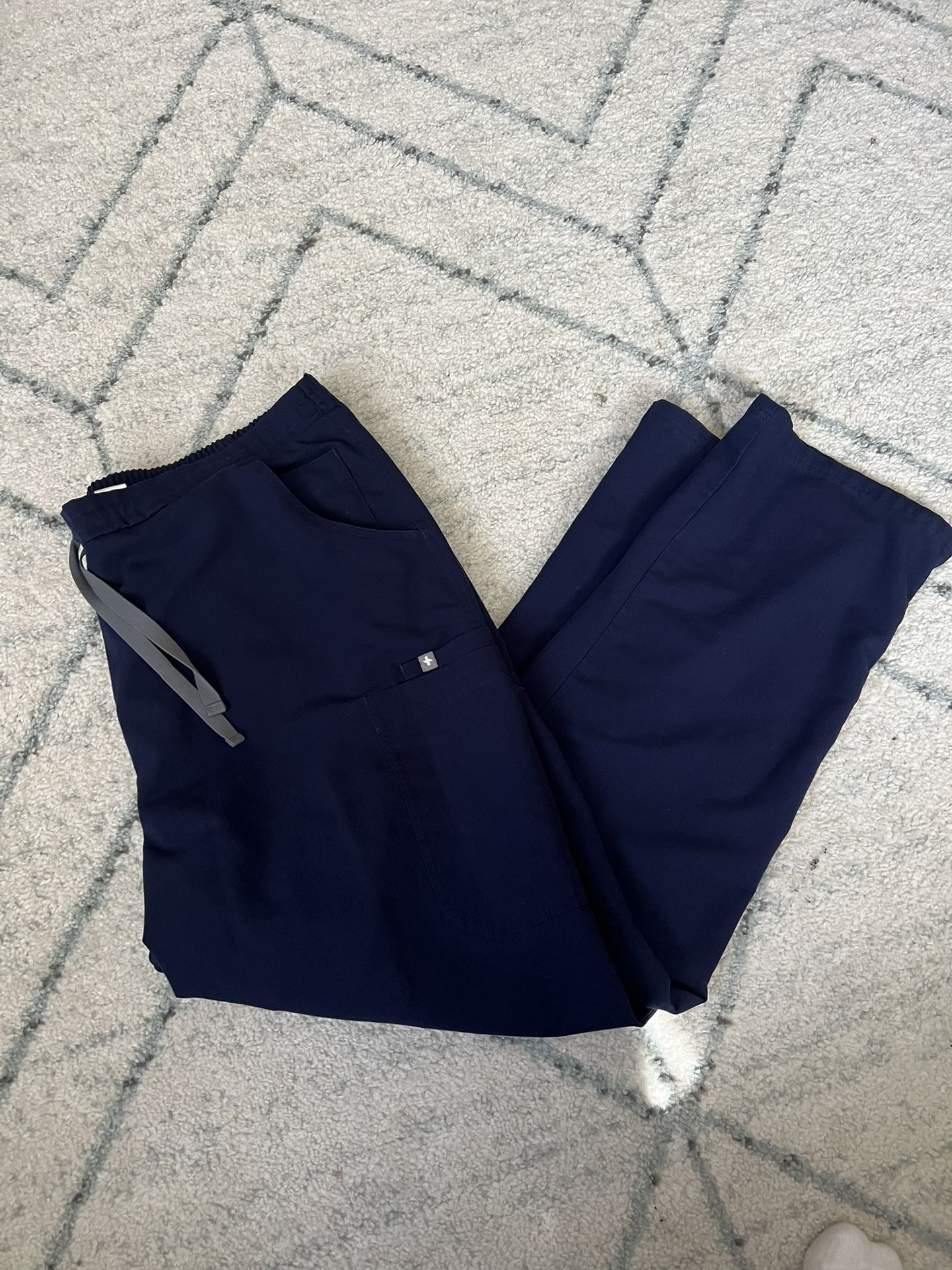 Figs Yola Skinny Scrub Pants Style#TW2000R Women’s Size XL Navy