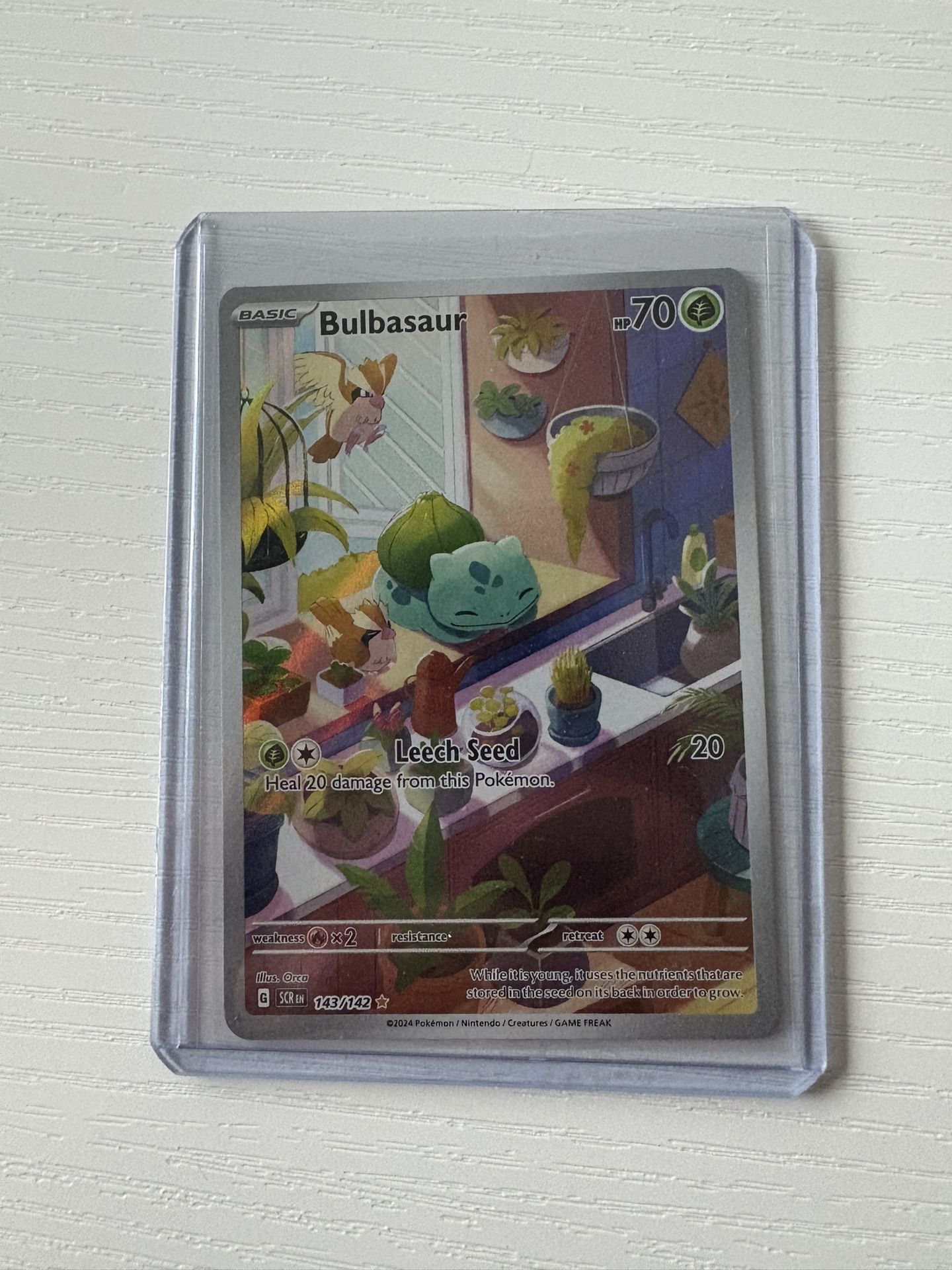 Pokemon Bulbasaur 143/142 Stellar Crown