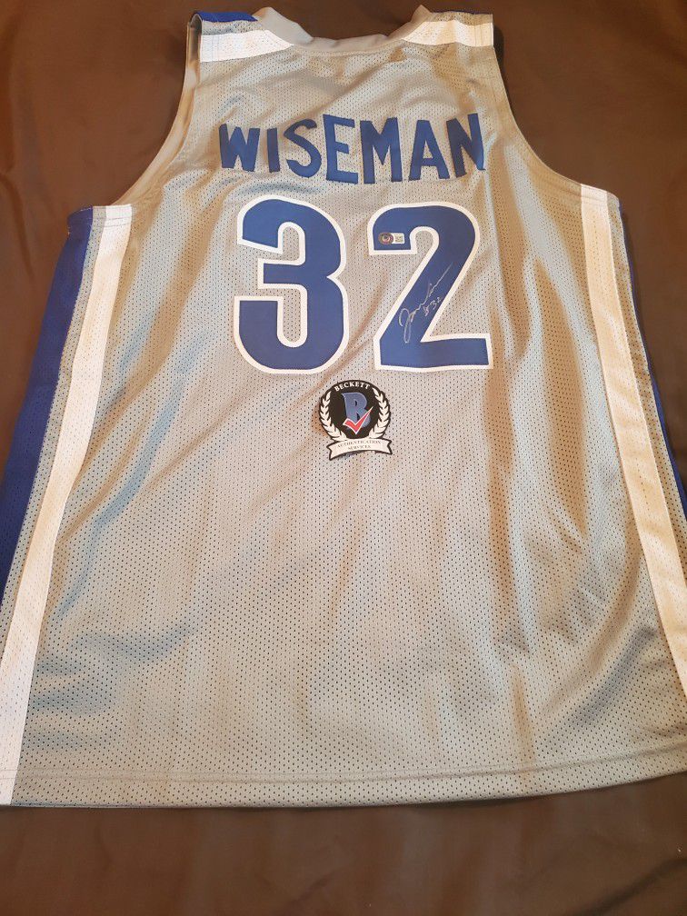 James Wiseman Signed Memphis Tigers Jersey 
