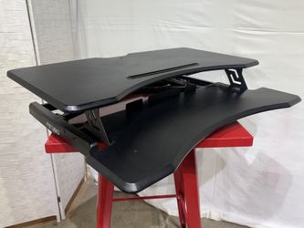 FEZIBO Black 2-Tier Desk Riser