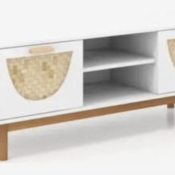 Modern Entertainment Center for 55in TV For Sale $75.00 50%+ OFF Retail $269.00 NEW IN BOX