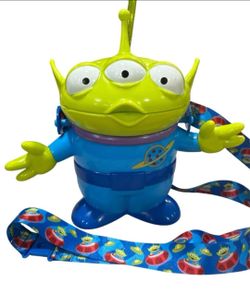 $20 obo - Disney Parks Pizza Planet Alien Popcorn Bucket And Sipper Cup