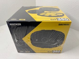 Kicker DSC6930 6x9 3-Way Car Speakers (New)