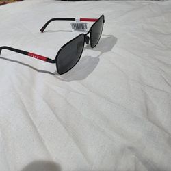 Men's Prada Linea Rossa Sunglasses Black
