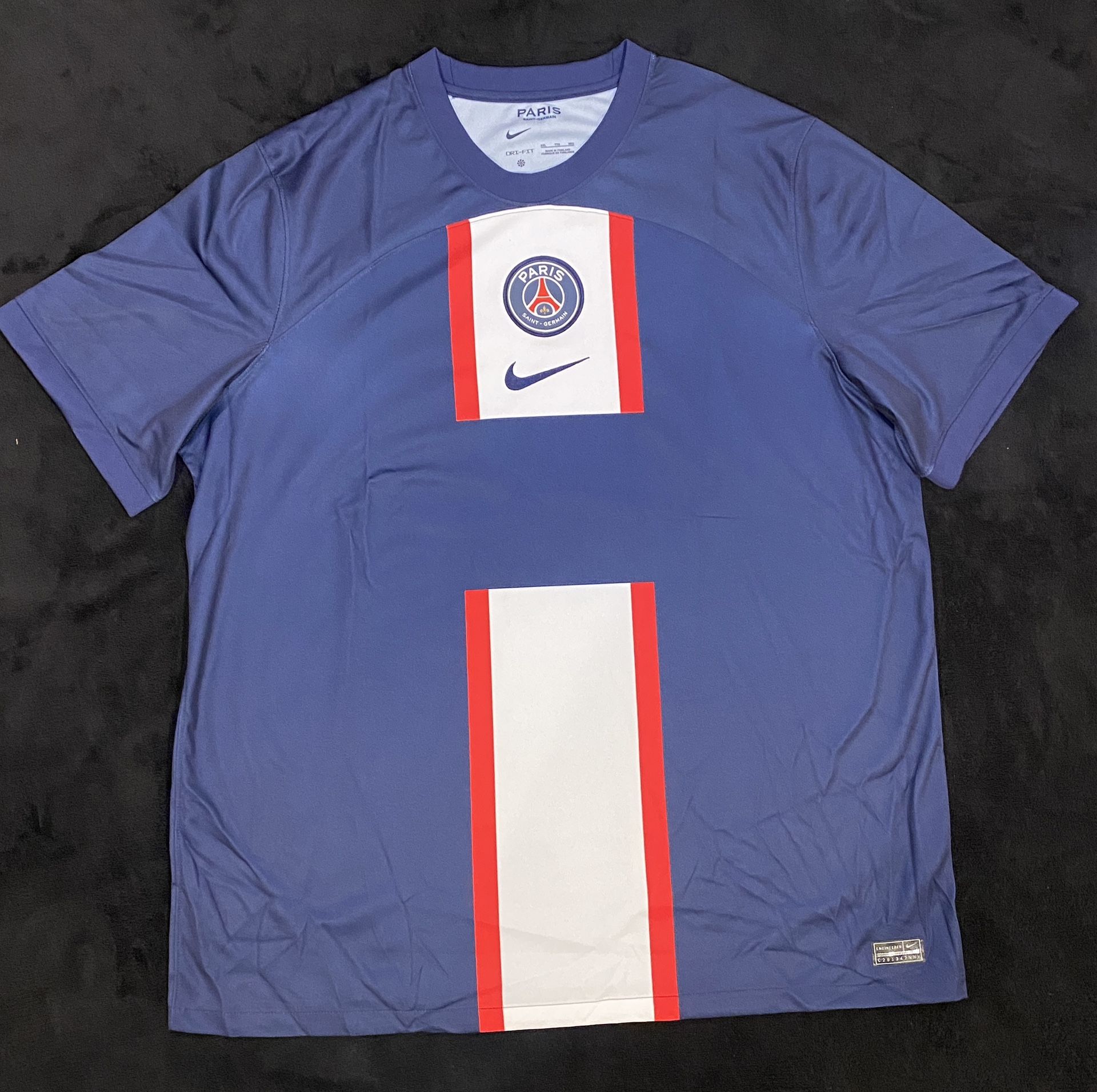 Men’s PSG Nike 2022 Home Jersey, Size XXL. Like New