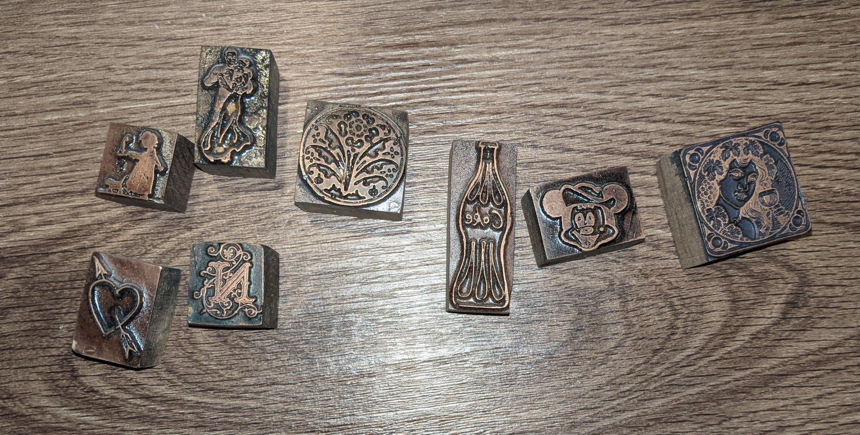 Wooden Stamps Metal Clay Paper Crafts Clay Dimensional