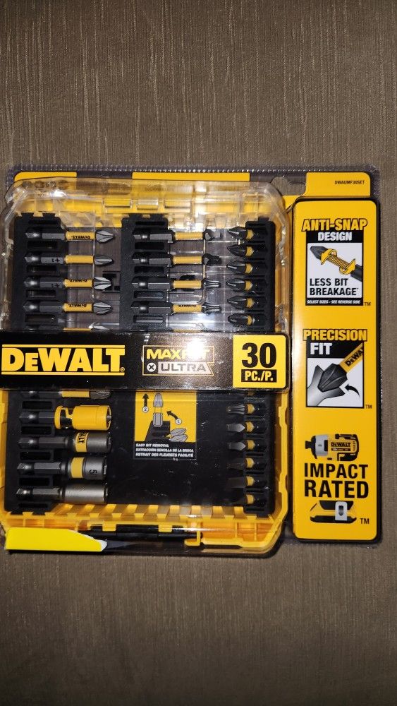Dewalt Maxfit 30pc Impact Driver Bit Set