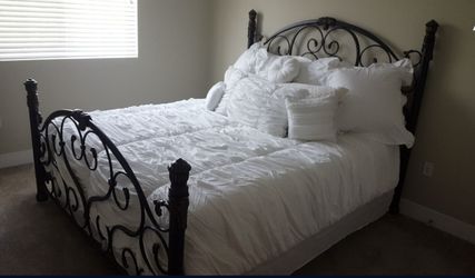Cal King Bed Frame And Mattress