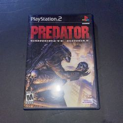 PlayStation 2 Predator Concrete Jungle 