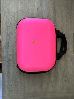 Pink case with padded foam