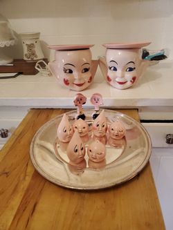 Mid Century Anthropomorphic Kitchenware
