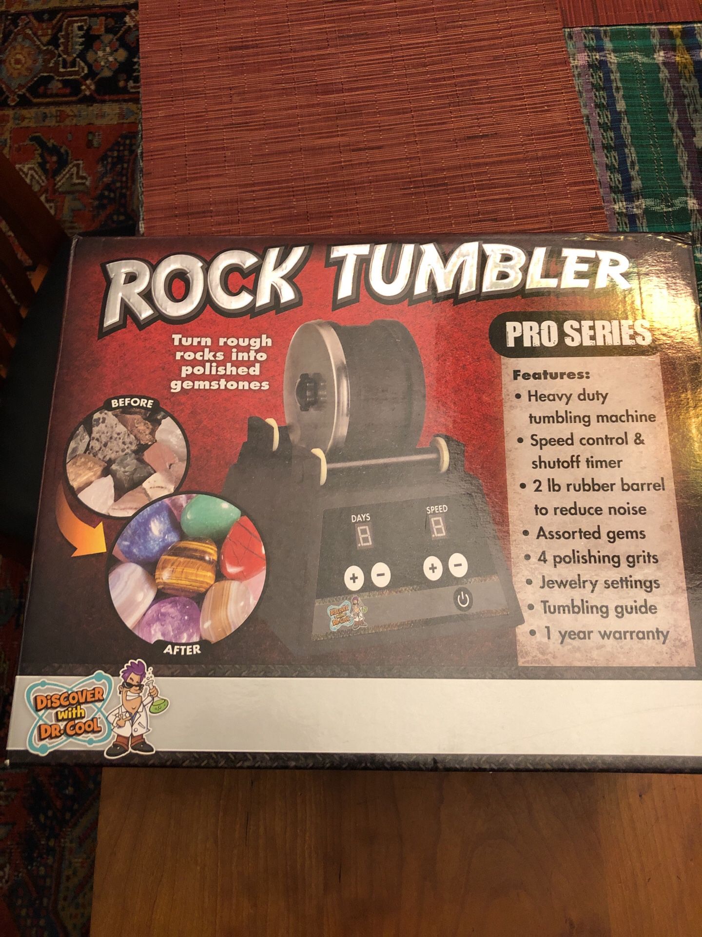Dr. Cool Rock Tumbler