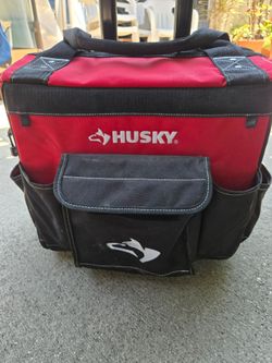 Husky roller tool bag