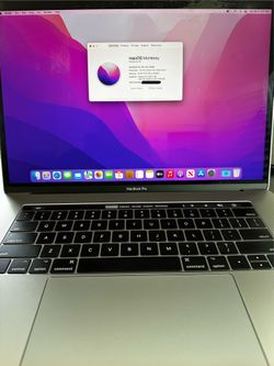 MacBook Pro laptop computer i7 2.6GHz 15" 256GB SSD with touchbar