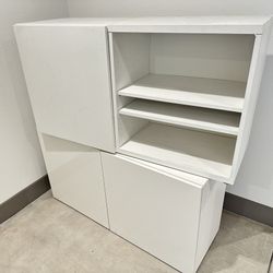 White Ikea TV Console / TV Stand
