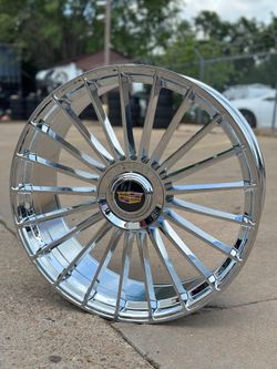 26x10 chrome wheels tires