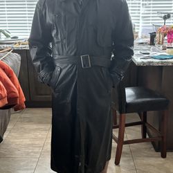 Men’s Large Leather Duster