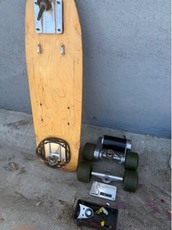 Vintage Elec skateboard project
