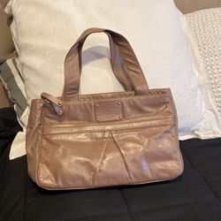 Marc Jacobs Tan Leather Shoulder Bag 