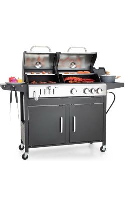 BBQ Grill for sale new in box Gas and Charcoal.