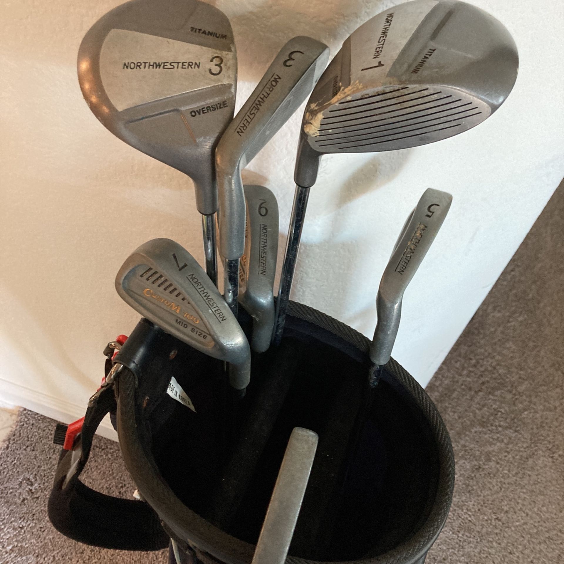 Top Flight Golf Clubs & Bag for Sale in Manor, TX OfferUp