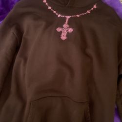 Pink Rosary Warren Lotus Hoodie 