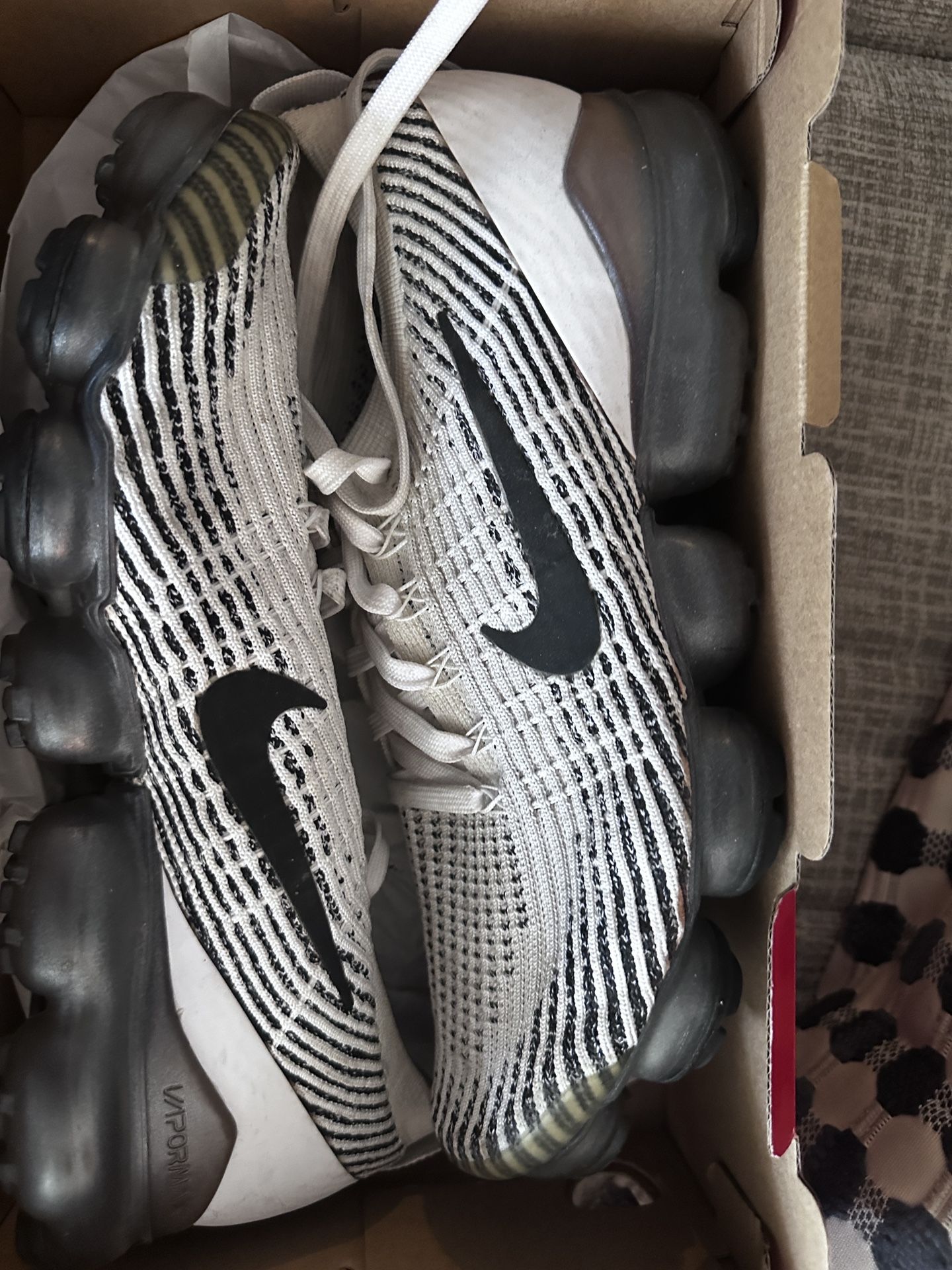 White Vapormax SIZE 11.5 Mens