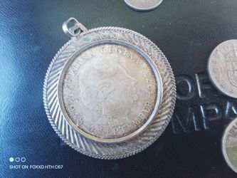 Queen Juliana 1973 Dutch Coin Pendant (Silver)
