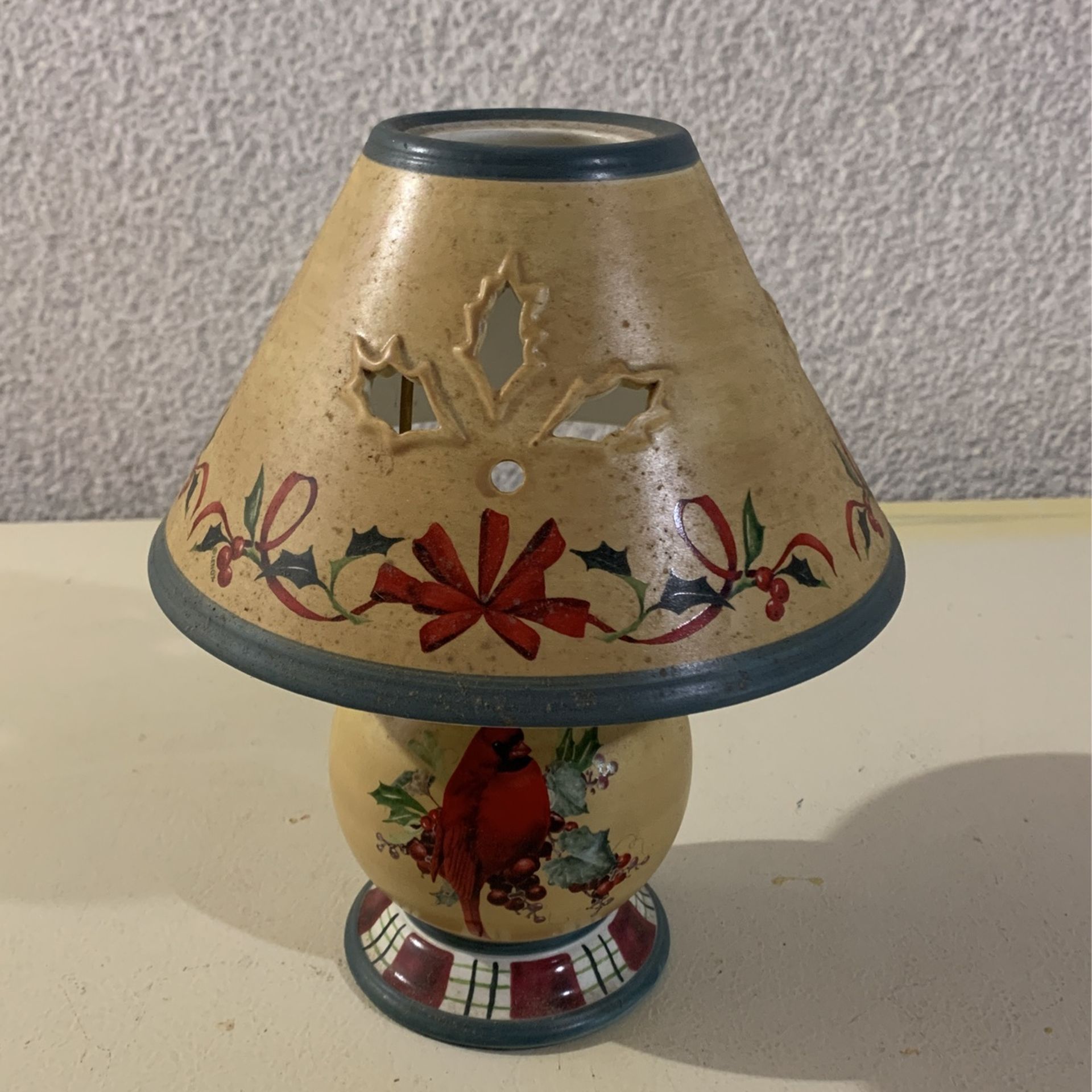 Holiday Ceramic Lamp