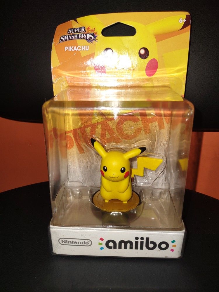 Pikachu Amiibo (Super Smash Bros)