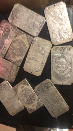 Silver Bars Replaces 15 Dollars Each 2 For 25 5for50