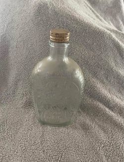 Vintage Log Cabin Bottle