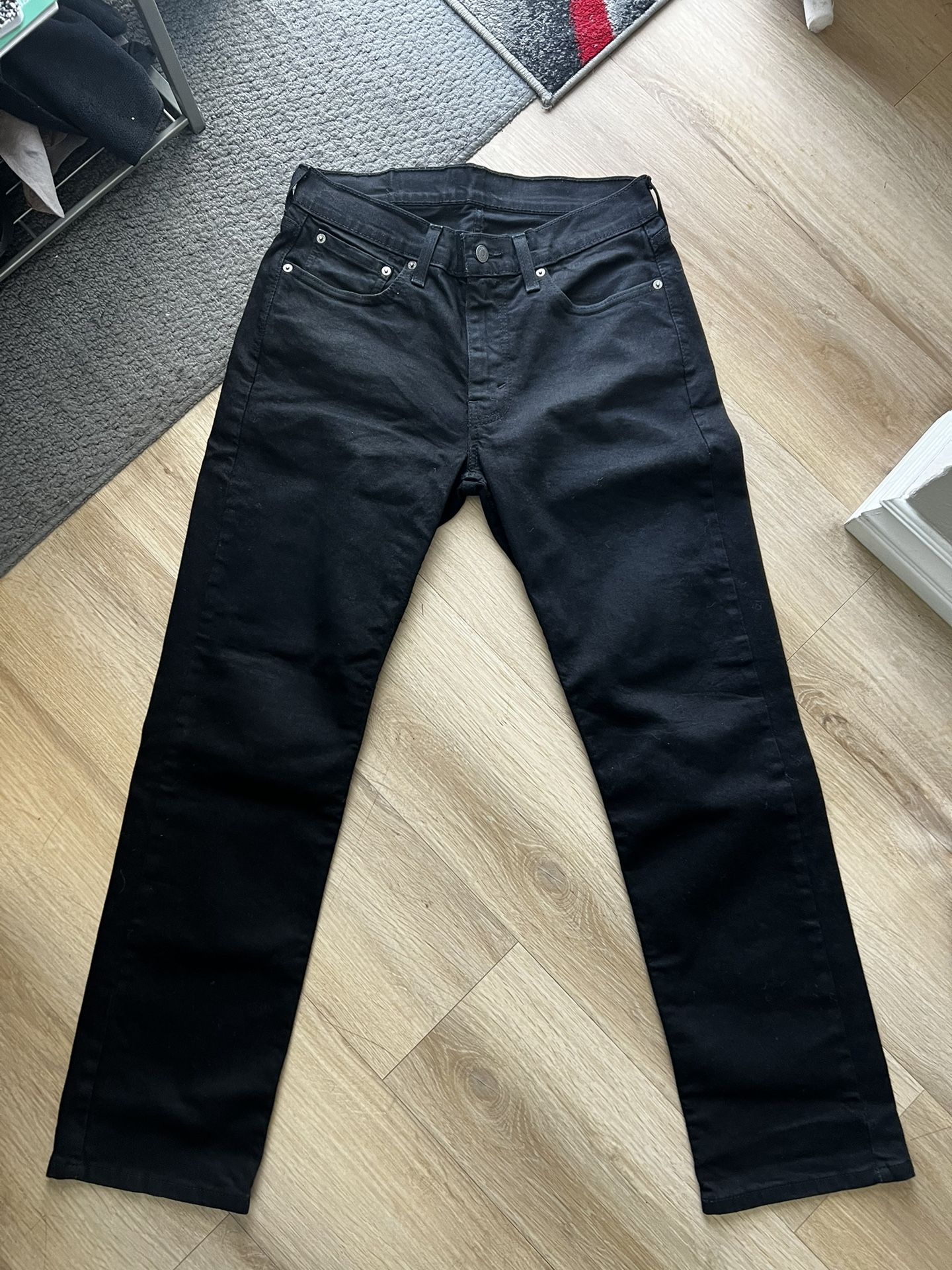 Levi 514 Pitch Black 31x30