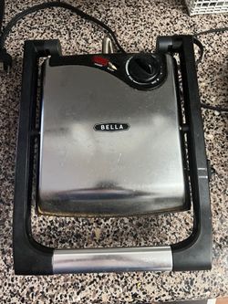 Good Condition  Bella Electric Grill Presser