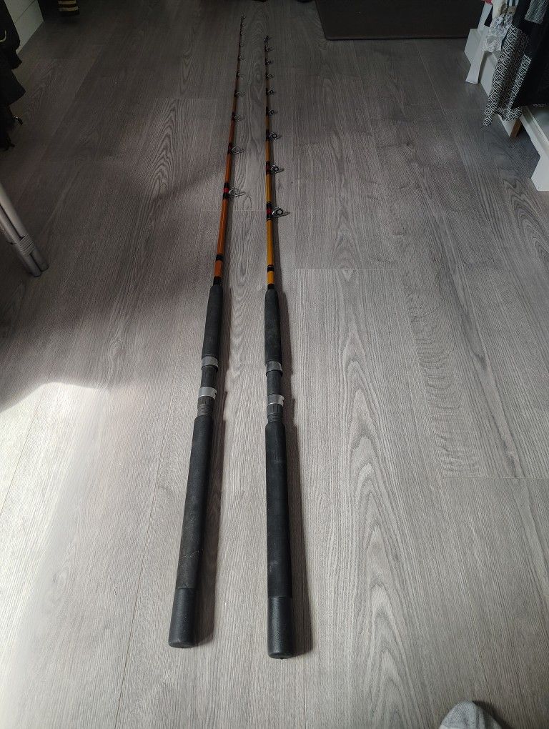2 Tiger Stik Fishing Rods